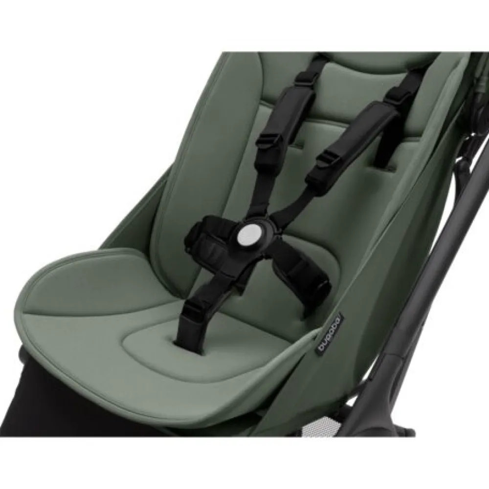Bugaboo Butterfly inkl. transporttaske - forest green- Klapvogne Med Ergonomiske Sæder|Rejseklapvogne