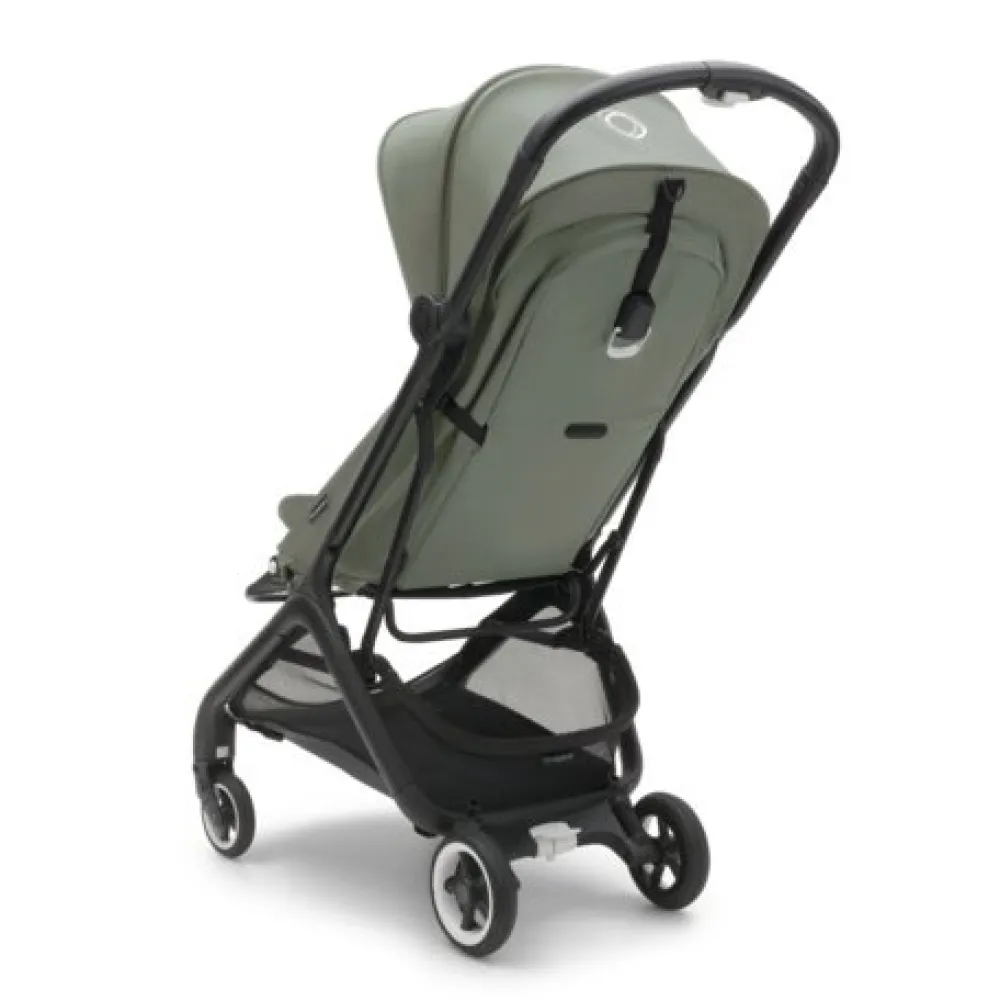 Bugaboo Butterfly inkl. transporttaske - forest green- Klapvogne Med Ergonomiske Sæder|Rejseklapvogne