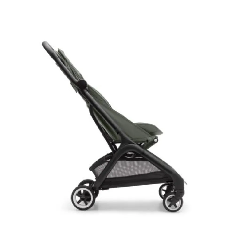 Bugaboo Butterfly inkl. transporttaske - forest green- Klapvogne Med Ergonomiske Sæder|Rejseklapvogne