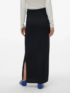 MamaLicious Caileen maxi nederdel - BLACK- Kjoler/Nederdele