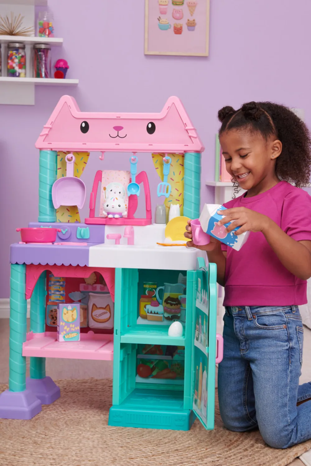 Gabby`s Dollhouse Cakey Kitchen- Køkkenleg