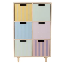 Bloomingvillemini Calle Bogreol m/skuffer, Natur, Kejsertræ-Børn Reoler