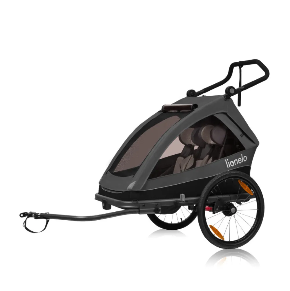 Lionelo Cama multivogn - grey graphite- Cykelvogne