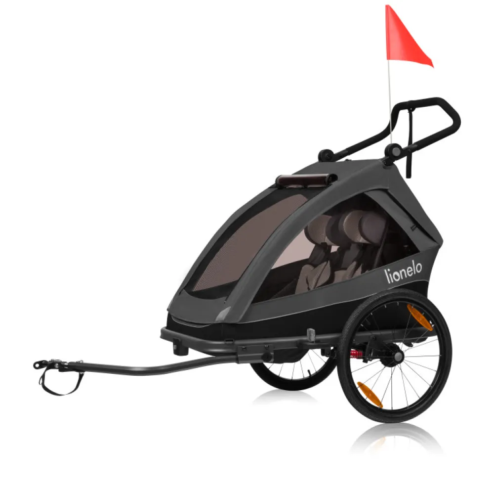 Lionelo Cama multivogn - grey graphite- Cykelvogne