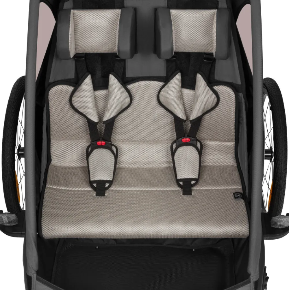 Lionelo Cama multivogn - grey graphite- Cykelvogne