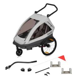 Lionelo Cama multivogn - grey stone- Cykelvogne