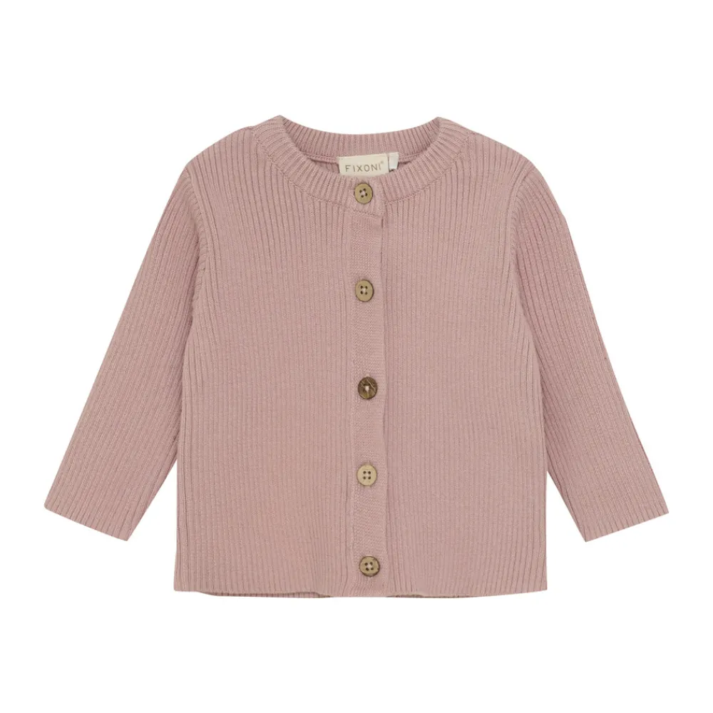 Fixoni Cardigan - Shadow gray- Cardigans, Veste & Trøjer