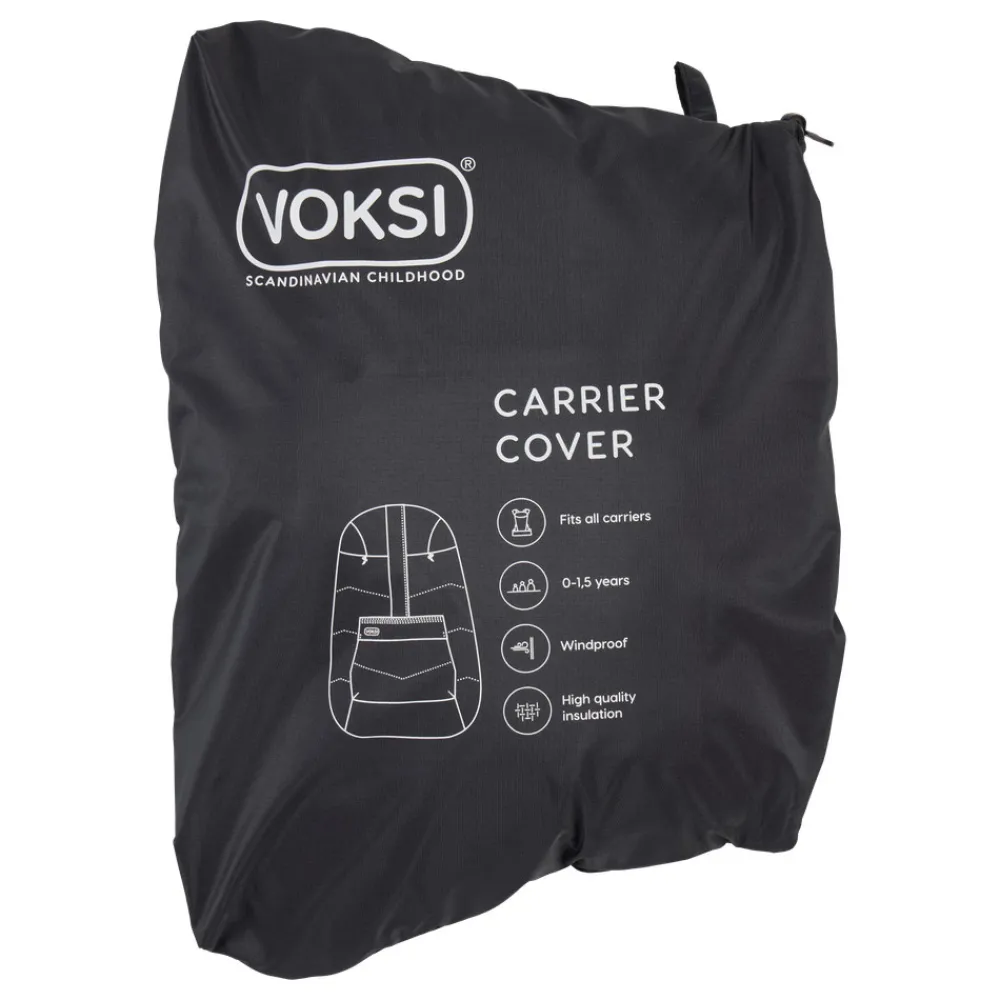 Voksi Carrier cover - Black- Bæreseler & Vikler