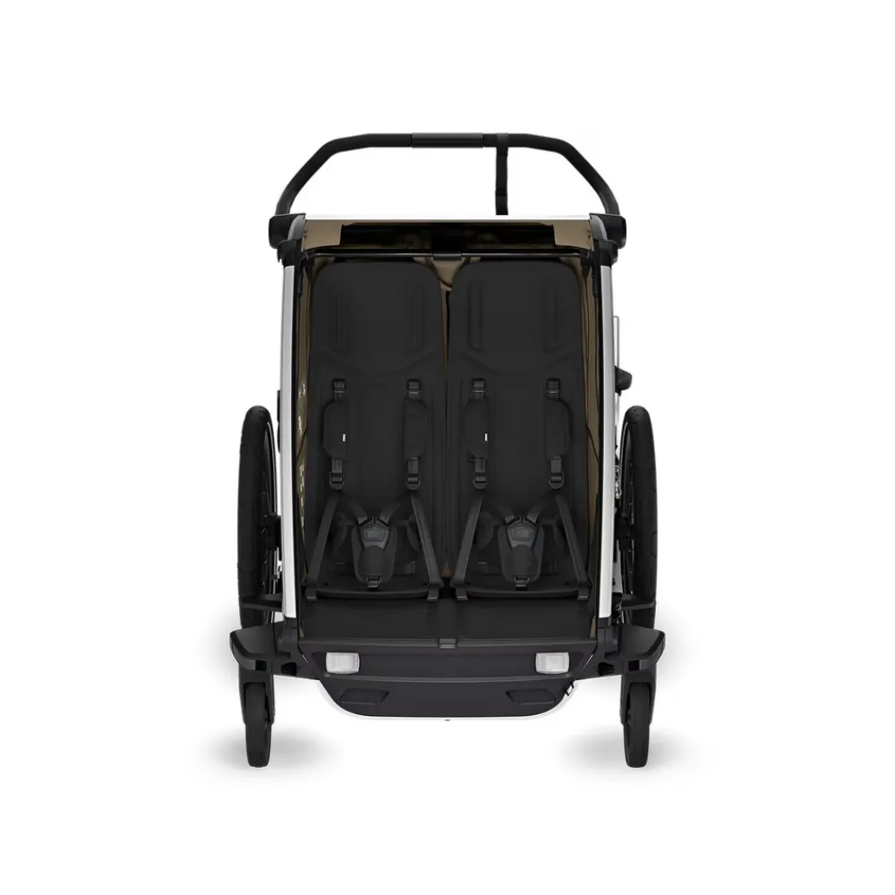 Thule Chariot Cross 2 double - Faded Khaki- Cykelvogne