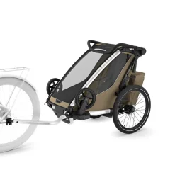 Thule Chariot Cross 2 single - Faded Khaki- Cykelvogne