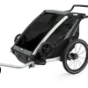 Thule Chariot Lite 2 - Agave- Søskende/Tvillingevogne|Cykelvogne