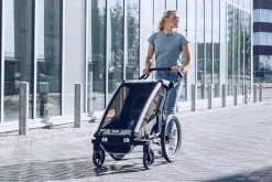 Thule Chariot Lite 2 - Agave- Søskende/Tvillingevogne|Cykelvogne