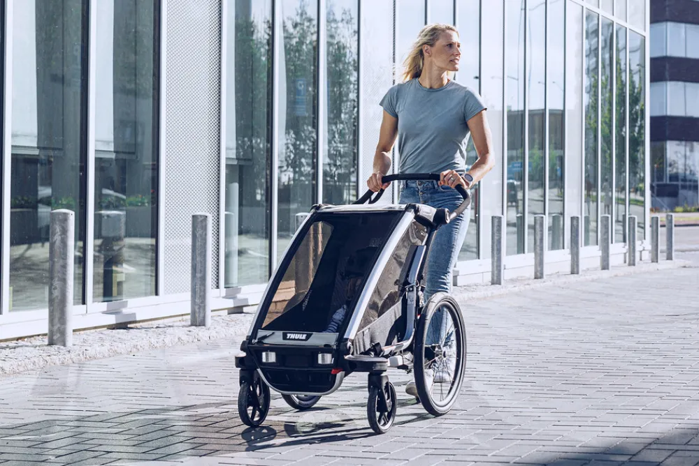 Thule Chariot Lite 1 - agave- Cykelvogne|Løbevogne