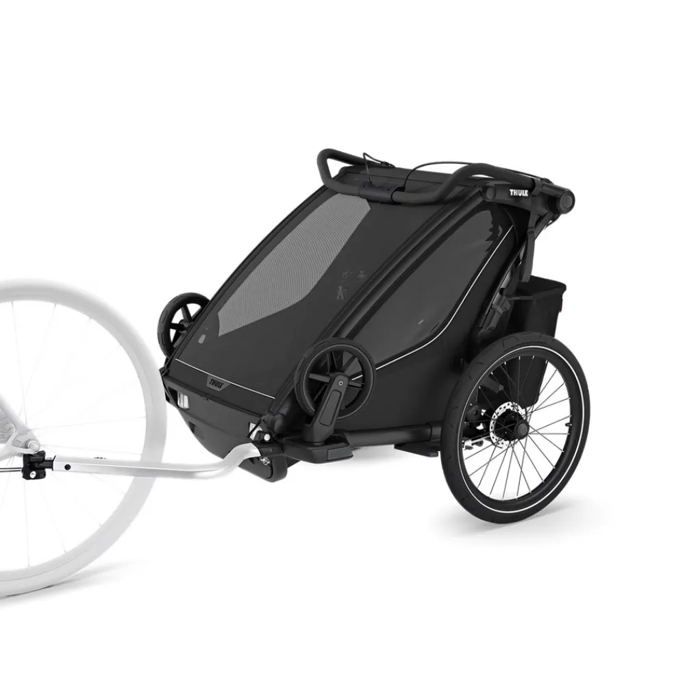 Thule Chariot Sport 2 double - Black- Cykelvogne