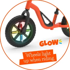 Chillafish Charlie Glow balancecykel - Orange- Løbecykler & Cykler