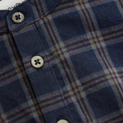 Minymo Check Body Langærmet - 7021- Bodystocking Langærmet