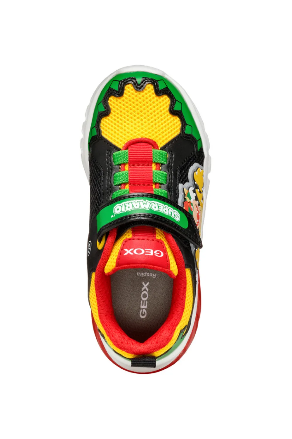 Geox CIBERDRON - C3221- Sneakers Med Blink|Sneakers Med Lys