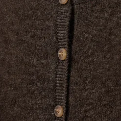 Sofie Schnoor Kids Cisse Cardigan - Brown fudge- Cardigans, Veste & Trøjer