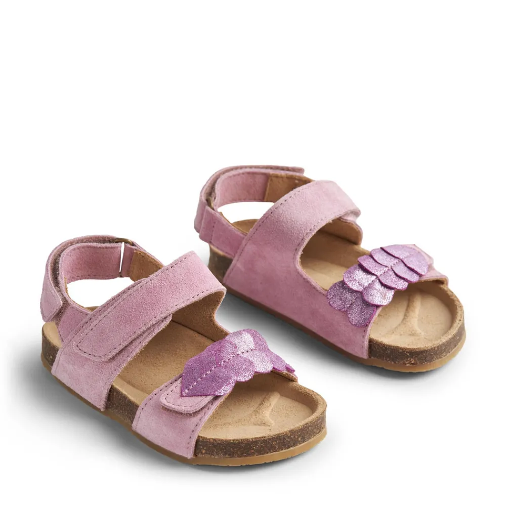 Wheat Clara kork sandal - spring lilac- Sandaler Med Åben Tå