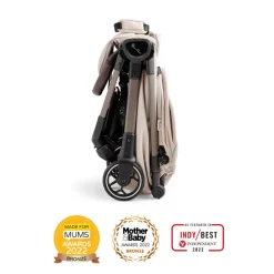 Silver Cross Clic Klapvogn - Almond- Klapvogne Med Flade Sæder