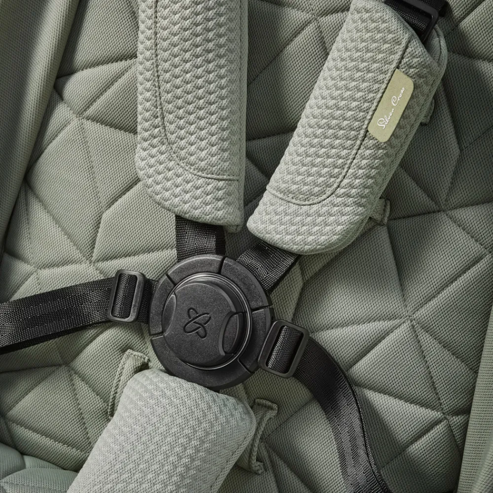 Silver Cross Clic klapvogn - Sage- Klapvogne Med Flade Sæder