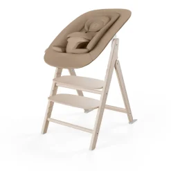 Cybex Clik&Fold 4in1 SET All Natural Dark - dark natural-Børn Højstole Med Tilbehør