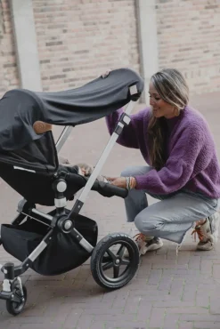 Cloby UV-Tæppe - Midnight Black-Børn Tæpper|Solskærme & Kalecher