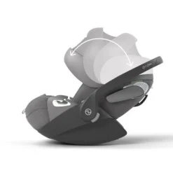 Cybex Cloud T i-Size PLUS - mirage grey- Autostole 40-87 Cm (0-15 Mdr.)