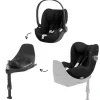 Cybex Cloud T og Sirona T inkl. base- Autostole 61-105 Cm (3 Mdr.-4 År)|Autostole 40-87 Cm (0-15 Mdr.)