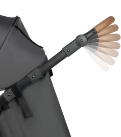 Bebeconfort Cloudy mineral graphite- Klapvogne Med Flade Sæder