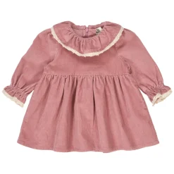 Müsli Corduroy Fløjl Kjole - Nostalgia Rose- Kjoler
