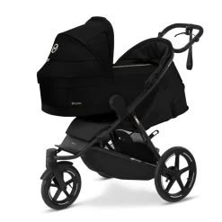 Cybex Cot S Avi Spin - Moon Black- Liggedele Til Kombivogne
