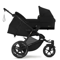 Cybex Cot S Avi Spin - Moon Black- Liggedele Til Kombivogne