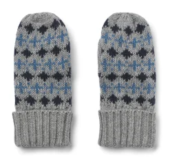 Wheat Cotta Jacquard Luffer - Grey melange- Luffer & Vanter