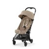 Cybex COYA - Matt Black Cozy Beige- Rejseklapvogne