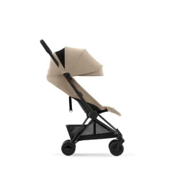 Cybex COYA - Matt Black Cozy Beige- Rejseklapvogne