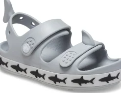 CROCS Crocband Cruiser Shark Sandal - LIGHT GREY- Sandaler Med Åben Tå