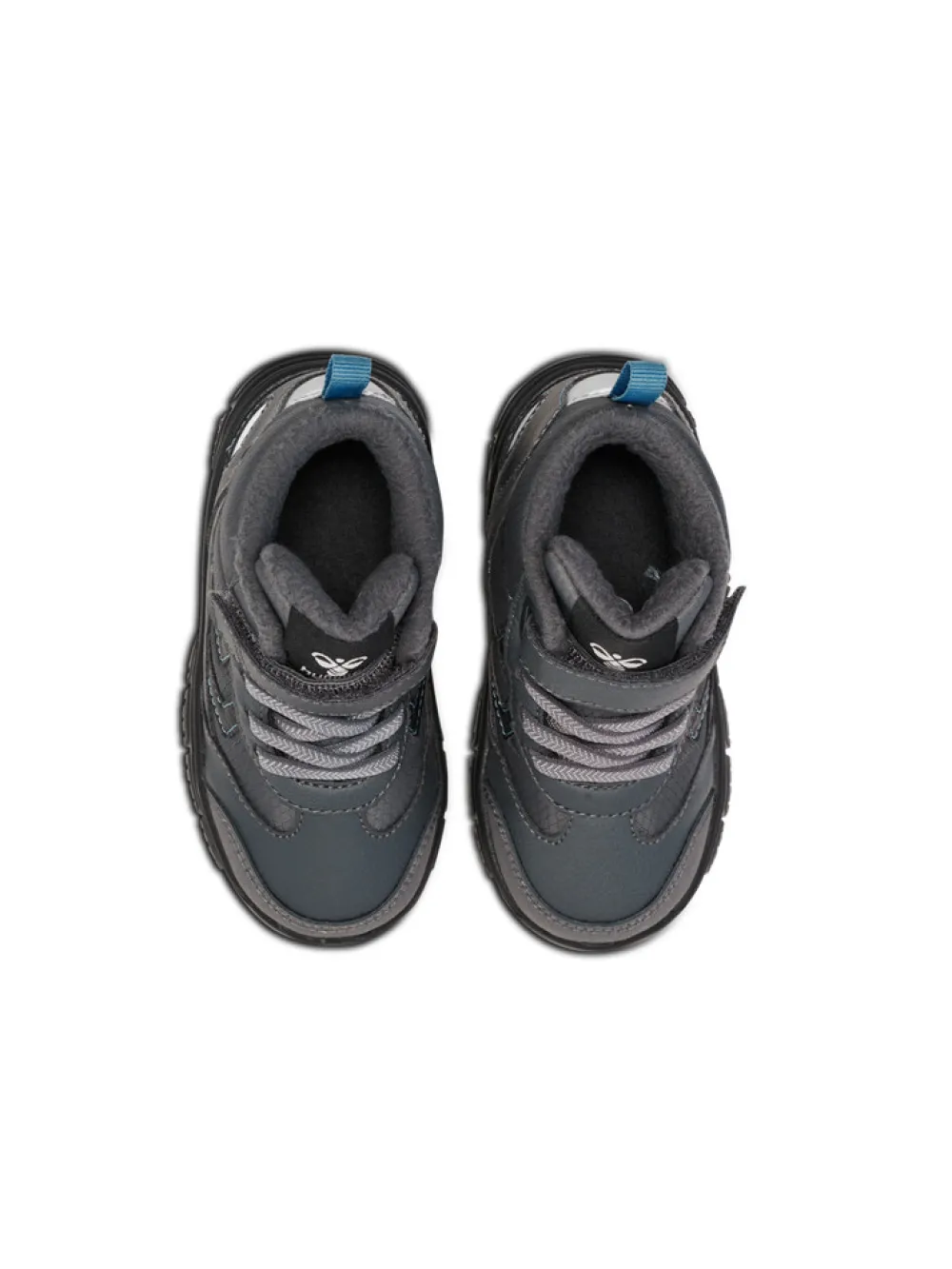 hummel Crosslite vinterstøvle mid infant - FORGED IRON- Vinterstøvler