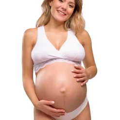 Carriwell Crossover sove & ammeBh hvid xl- Amme Bh'Er