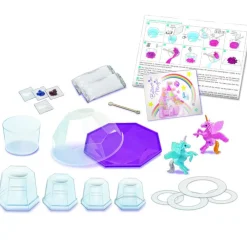 4M Crystal Growing / Unicorn Crystal Terrarium- Eksperimenter