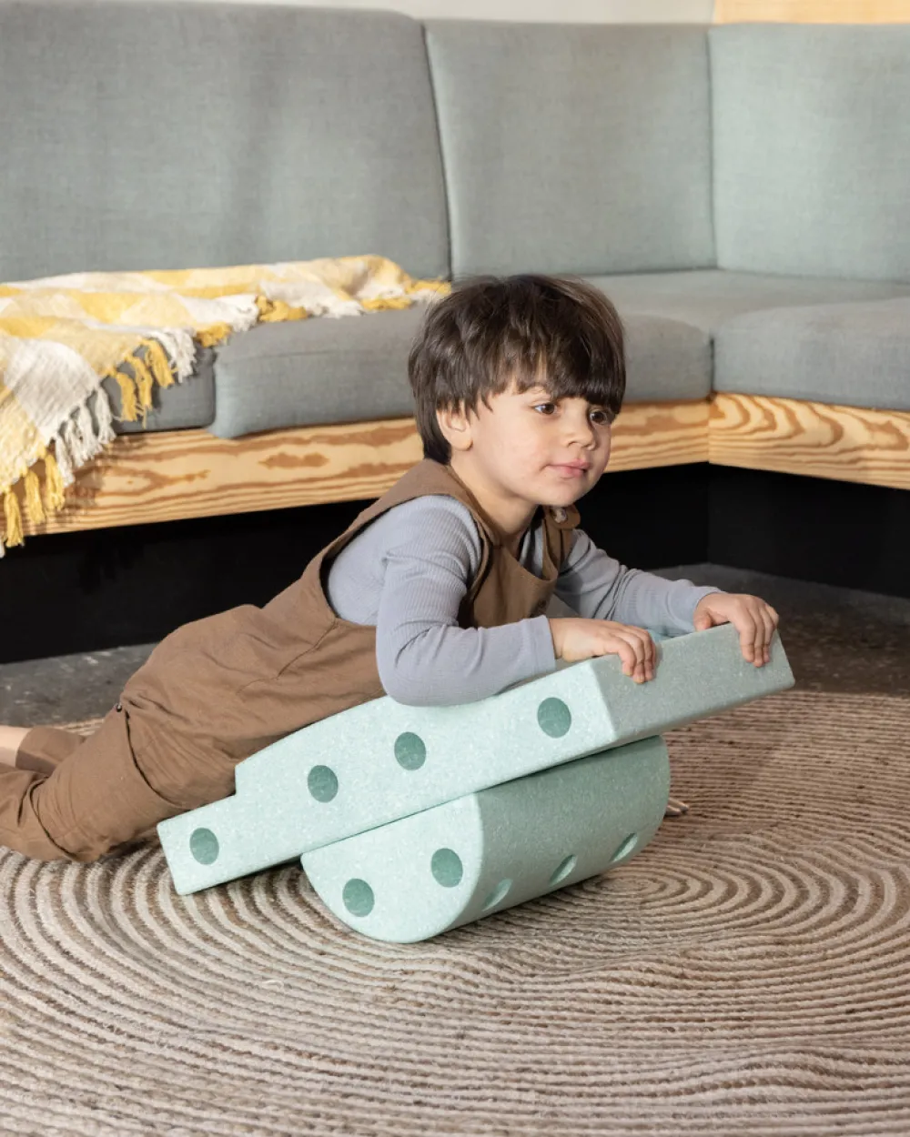 MODU Curiosity Set Ocean Mint / Forest Green- Store Byggesæt|Tumlemøbler