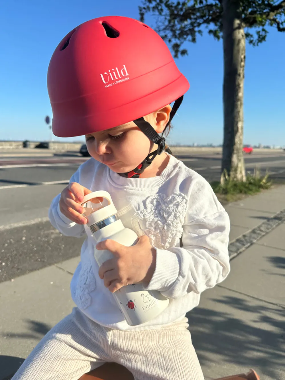 Vanilla COPENHAGEN Cykelhjelm - Berry - S- Cykelhjelme & Tilbehør|Cykelstole & Hjelme