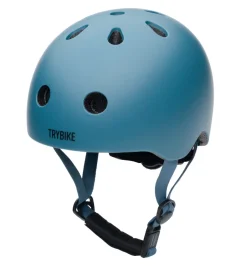 Trybike Cykelhjelm med retrolook – vintageblå XS- Cykelhjelme & Tilbehør|Cykelstole & Hjelme
