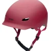 Trybike Cykelhjelm med retrolook - vintagerød S/M- Cykelhjelme & Tilbehør|Cykelstole & Hjelme