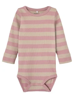 NAME IT Danny ls body - WOODROSE- Bodystocking Langærmet