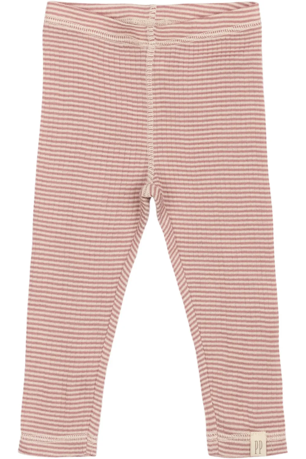 PETIT PIAO Dante Uld Leggings - Nostalgic Rose/Dark Off White- Uldunderdele|Leggings