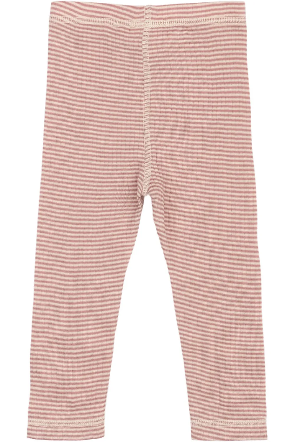 PETIT PIAO Dante Uld Leggings - Nostalgic Rose/Dark Off White- Uldunderdele|Leggings