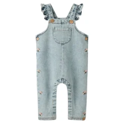 Lil' Atelier Darlee Denim Overall - Medium Blue Denim- Smækbukser & Buksedragter