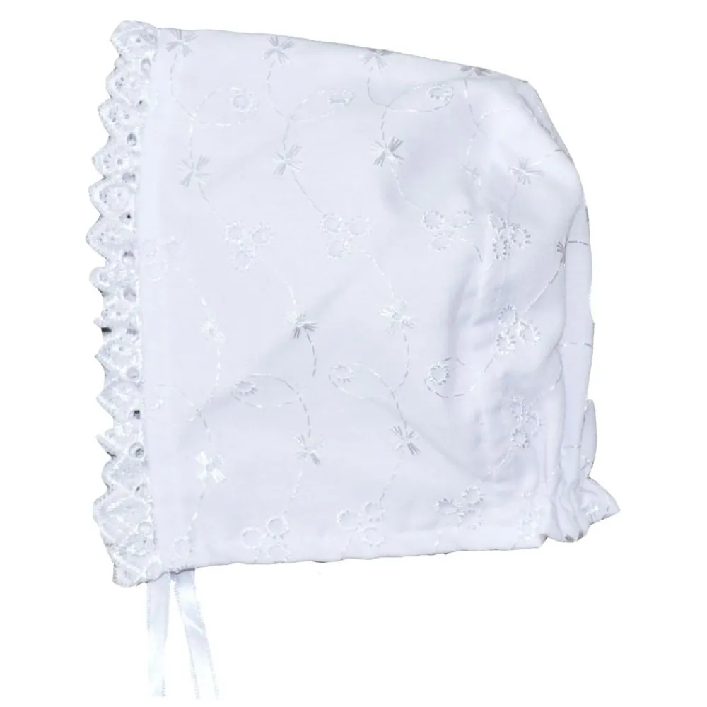 Jocko Dåbshat - Natur hvid- Dåbskjoler, Sæt & Tilbehør