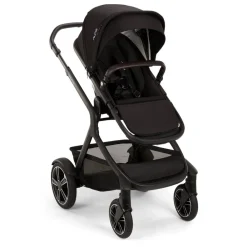 Nuna Demi Next inkl. liggedel - Caviar- Kombivogne Med Flade Sæder